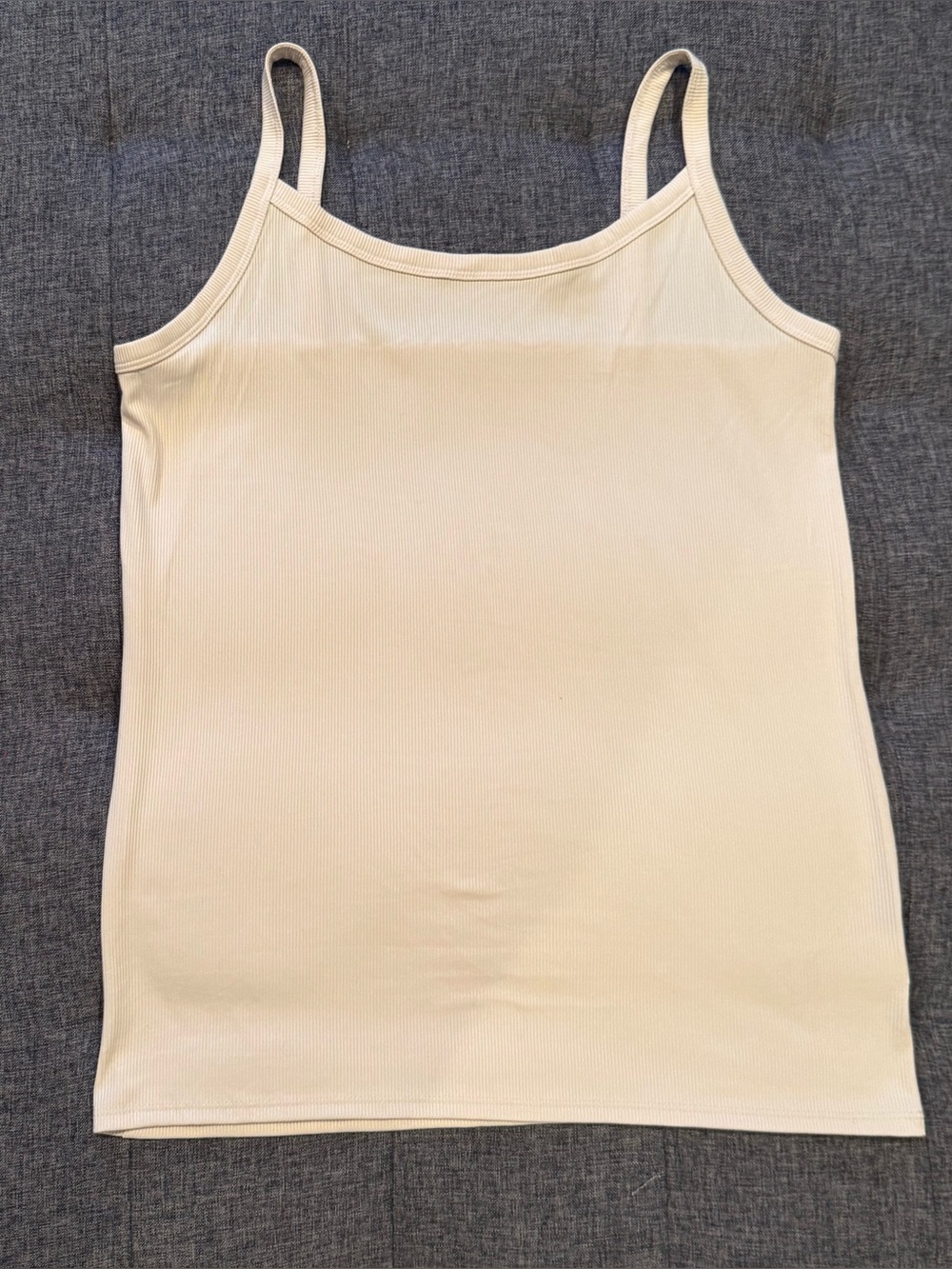 Set of 5 - Ribbed Spaghetti Strap Tank Tops - Pastel Mix - Picture 9 of 15